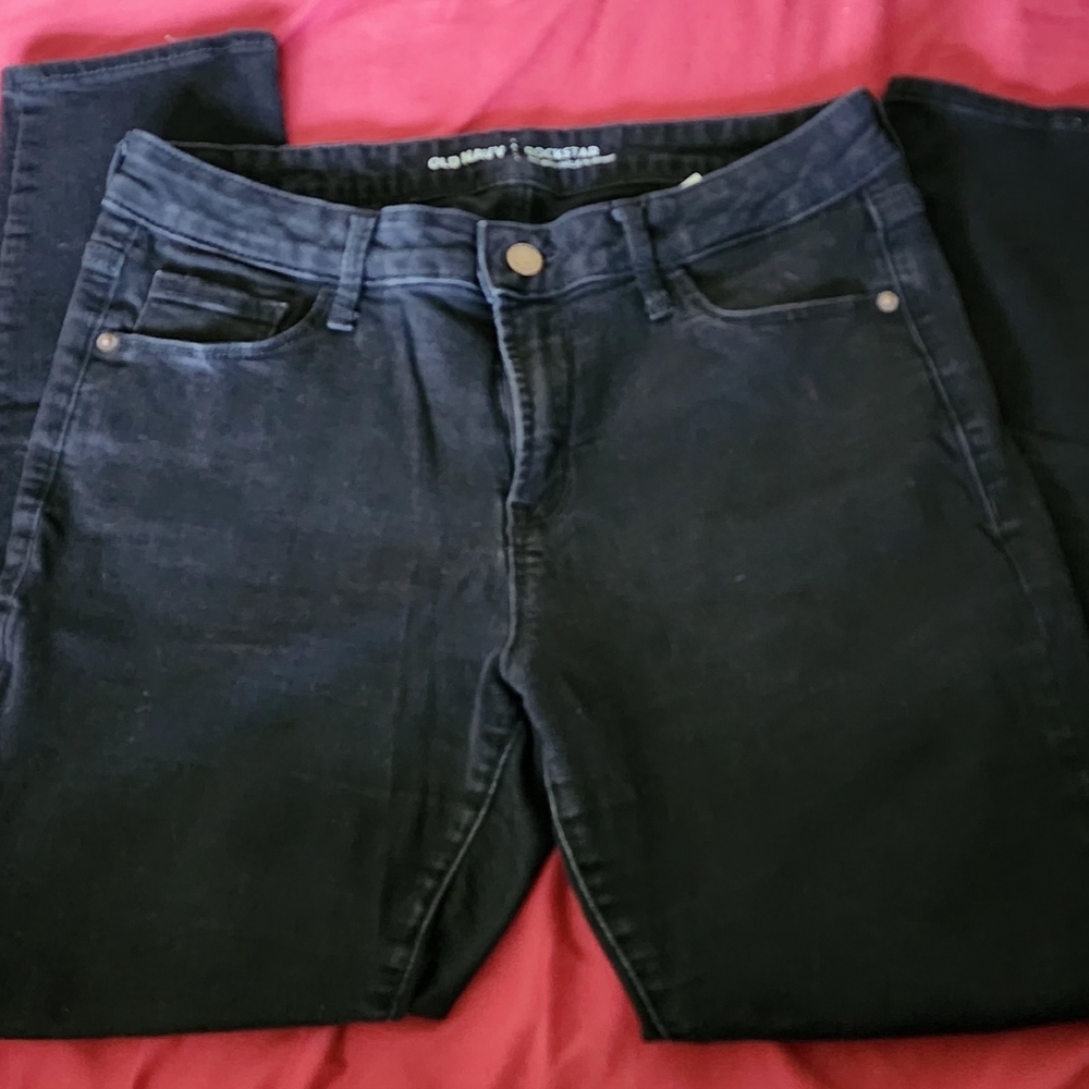 Old Navy Rockstar mid-rise skinny jeans